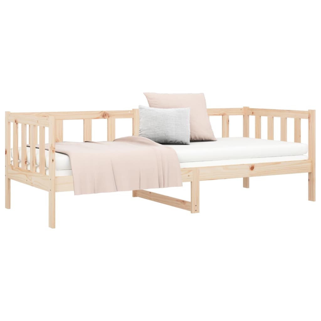Dormeuse senza Materasso 80x200 cm in Legno Massello di Pino - homemem39