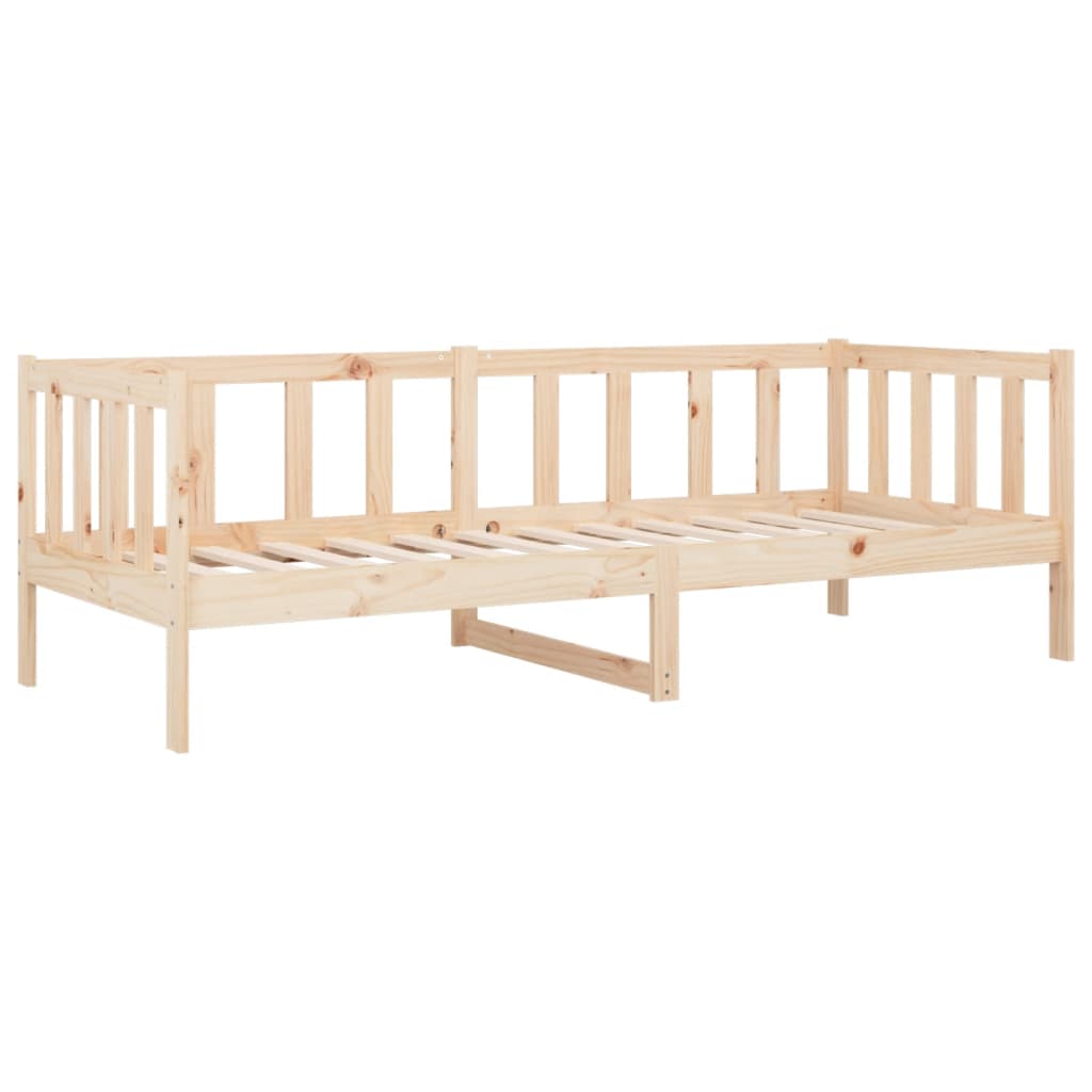 Dormeuse senza Materasso 80x200 cm in Legno Massello di Pino - homemem39