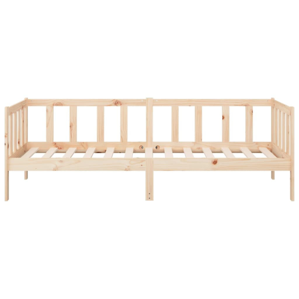 Dormeuse senza Materasso 80x200 cm in Legno Massello di Pino - homemem39