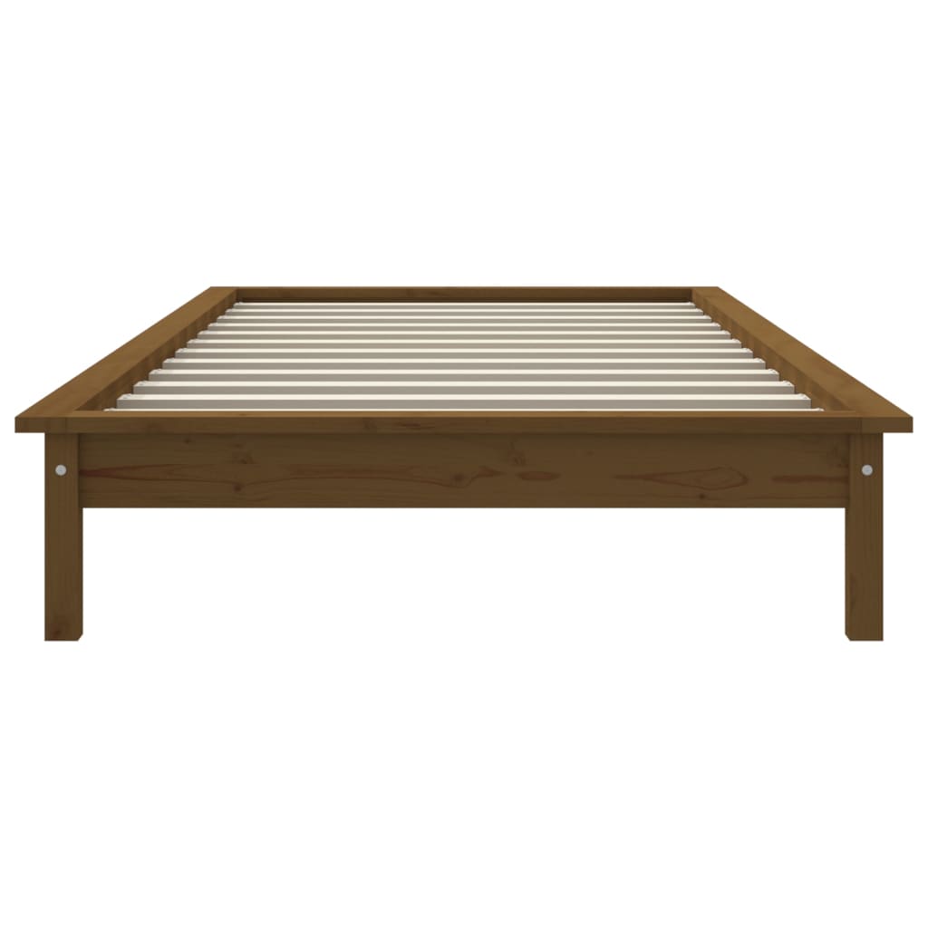 Giroletto senza Materasso Ambra Small Single in Legno Massello - homemem39