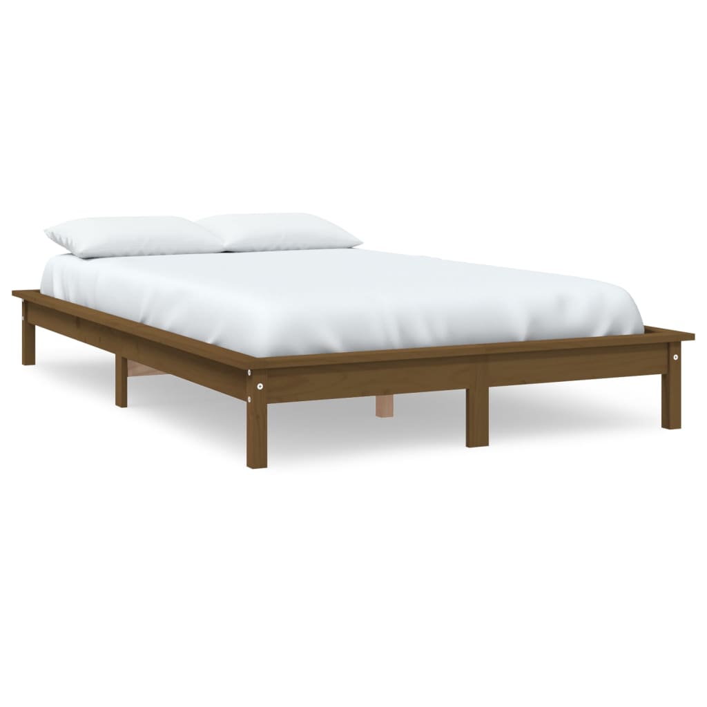 Giroletto senza Materasso Ambra 140x190 in Legno Massello - homemem39