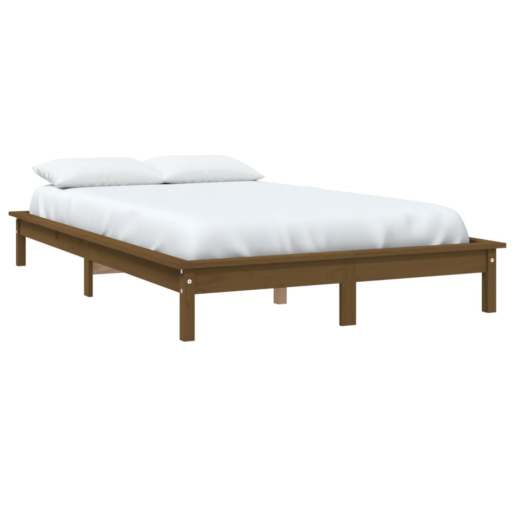 Giroletto senza Materasso Ambra 140x190 in Legno Massello - homemem39