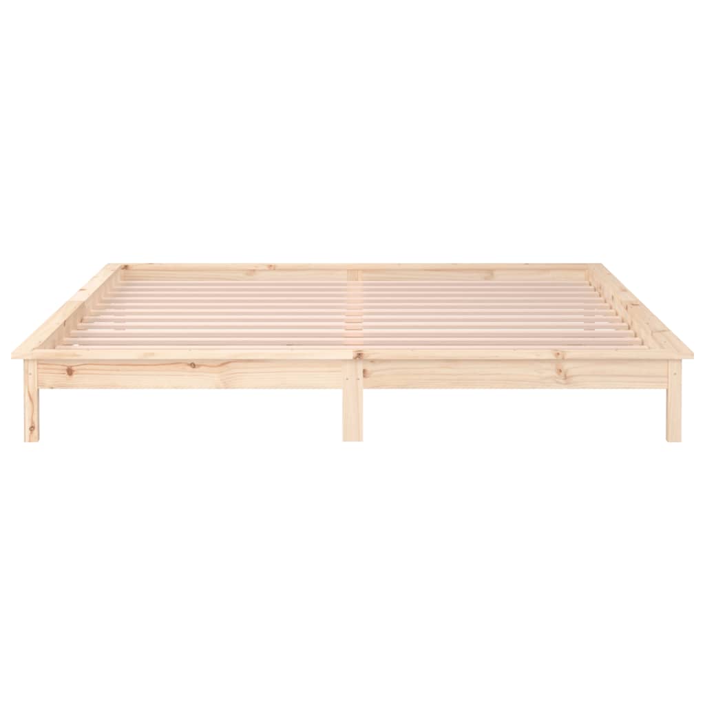 Giroletto con LED 150x200 cm King Size in Legno Massello - homemem39
