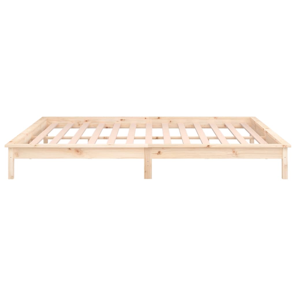 Giroletto con LED 150x200 cm King Size in Legno Massello - homemem39