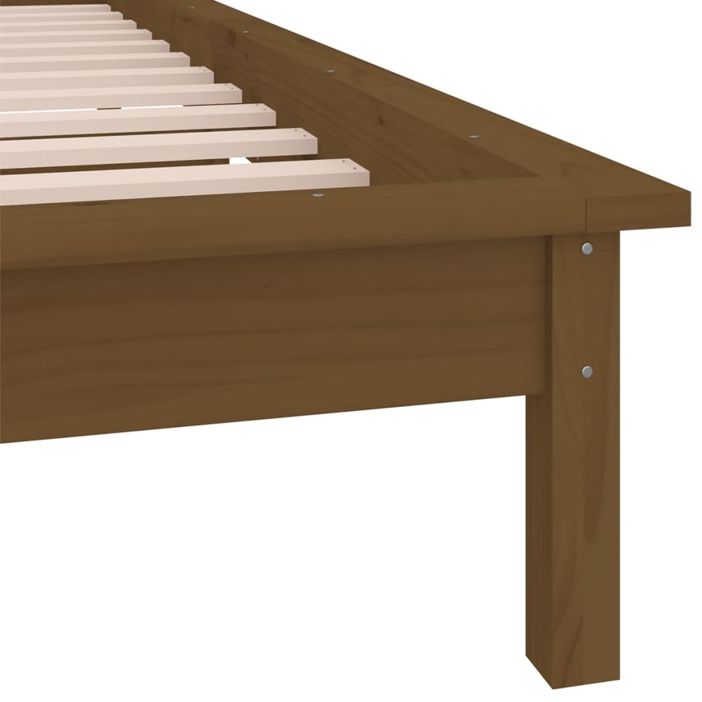 Giroletto LED Ambra 75x190 cm Small Single in Legno Massello - homemem39