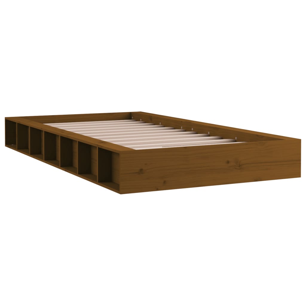 Giroletto Ambra 75x190 cm Small Single in Legno Massello - homemem39