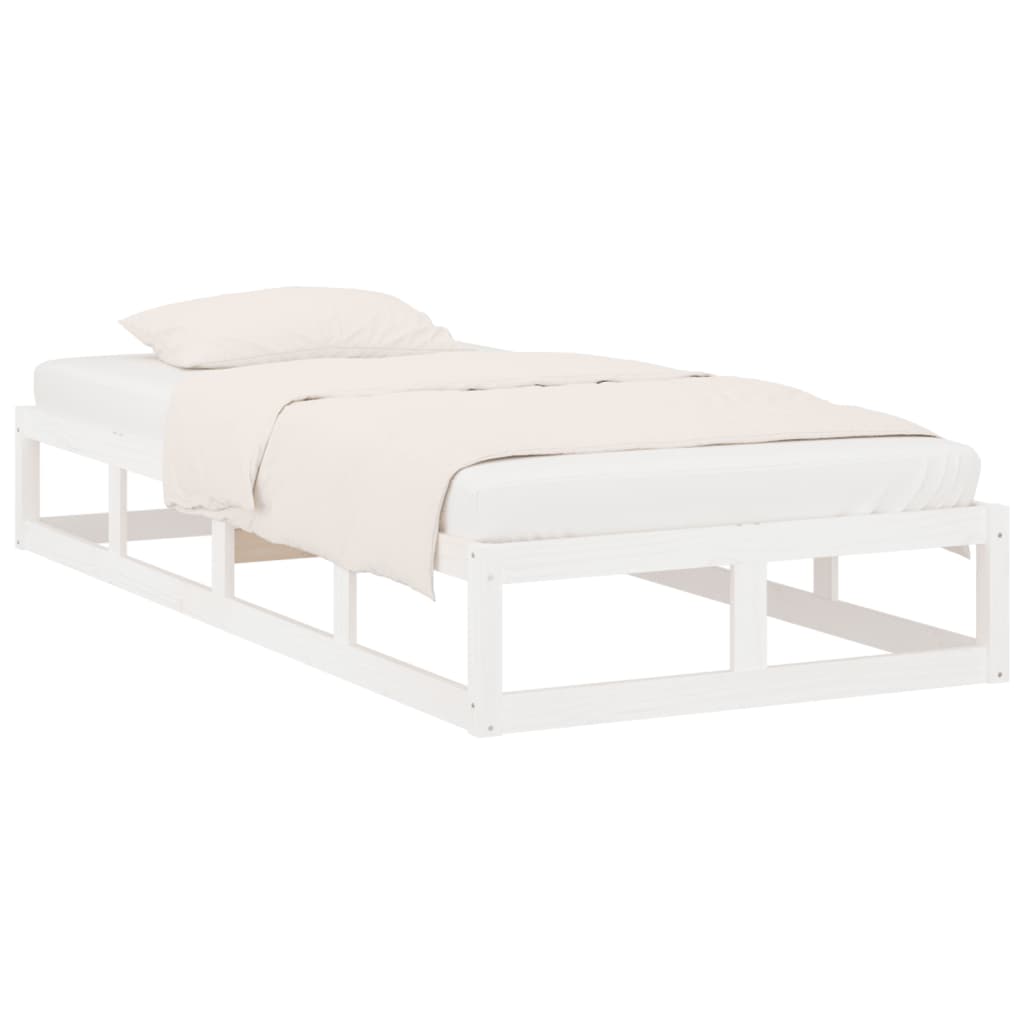 Giroletto Bianco 100x200 cm in Legno Massello - homemem39