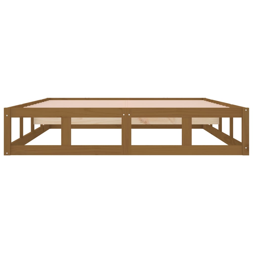 Giroletto Marrone Ambra 120x200 cm in Legno Massello - homemem39