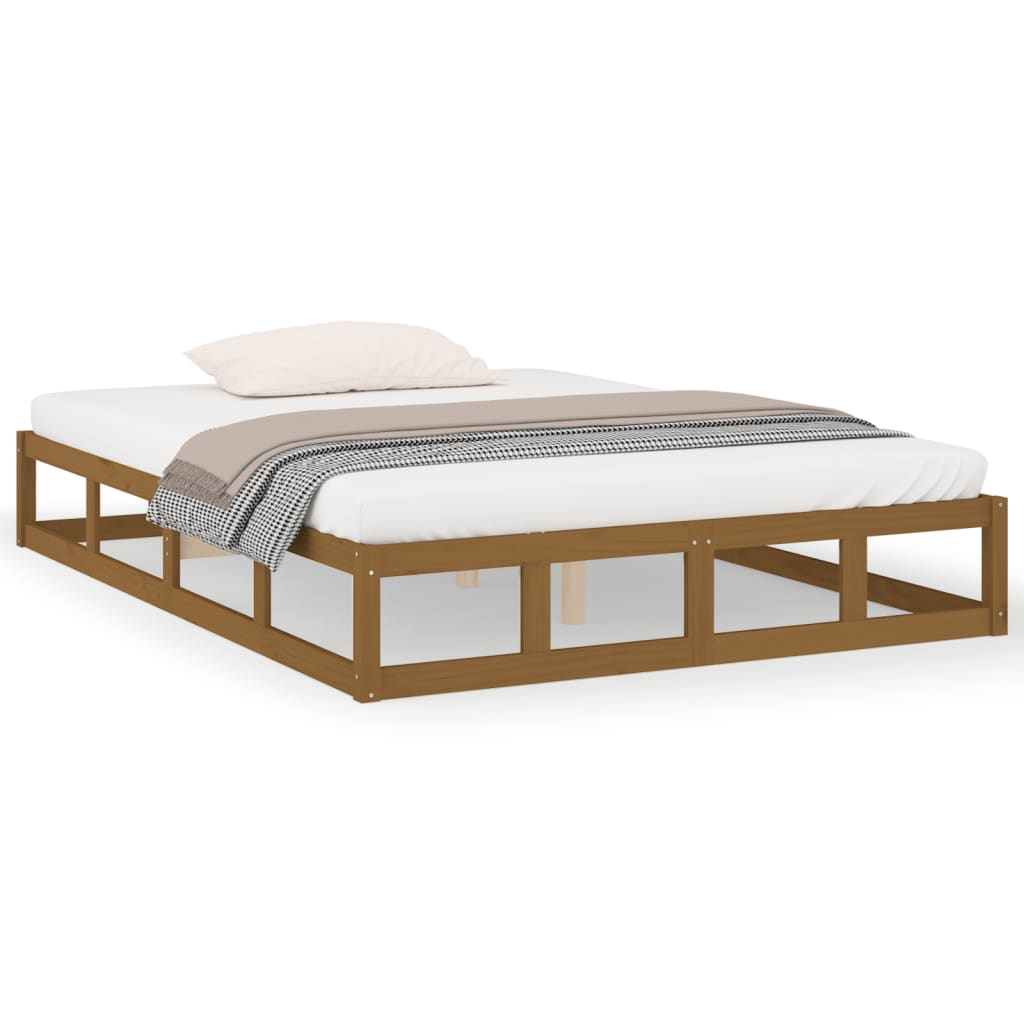 Giroletto senza Materasso Ambra 200x200 Legno Massello - homemem39