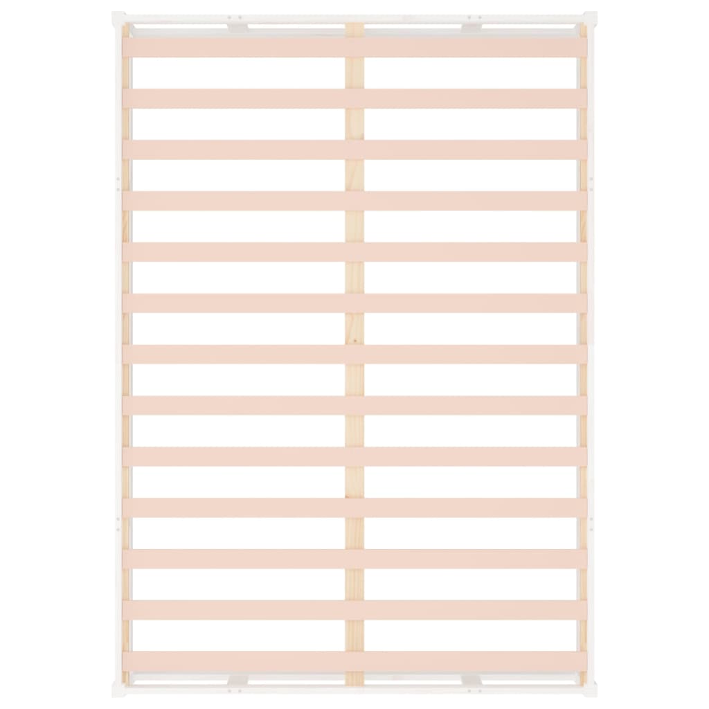 Giroletto Bianco 140x190 cm in Legno Massello - homemem39