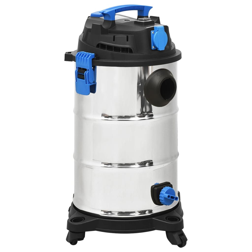 Aspirapolvere e Aspiraliquidi 1200 W 30 L Argento - homemem39