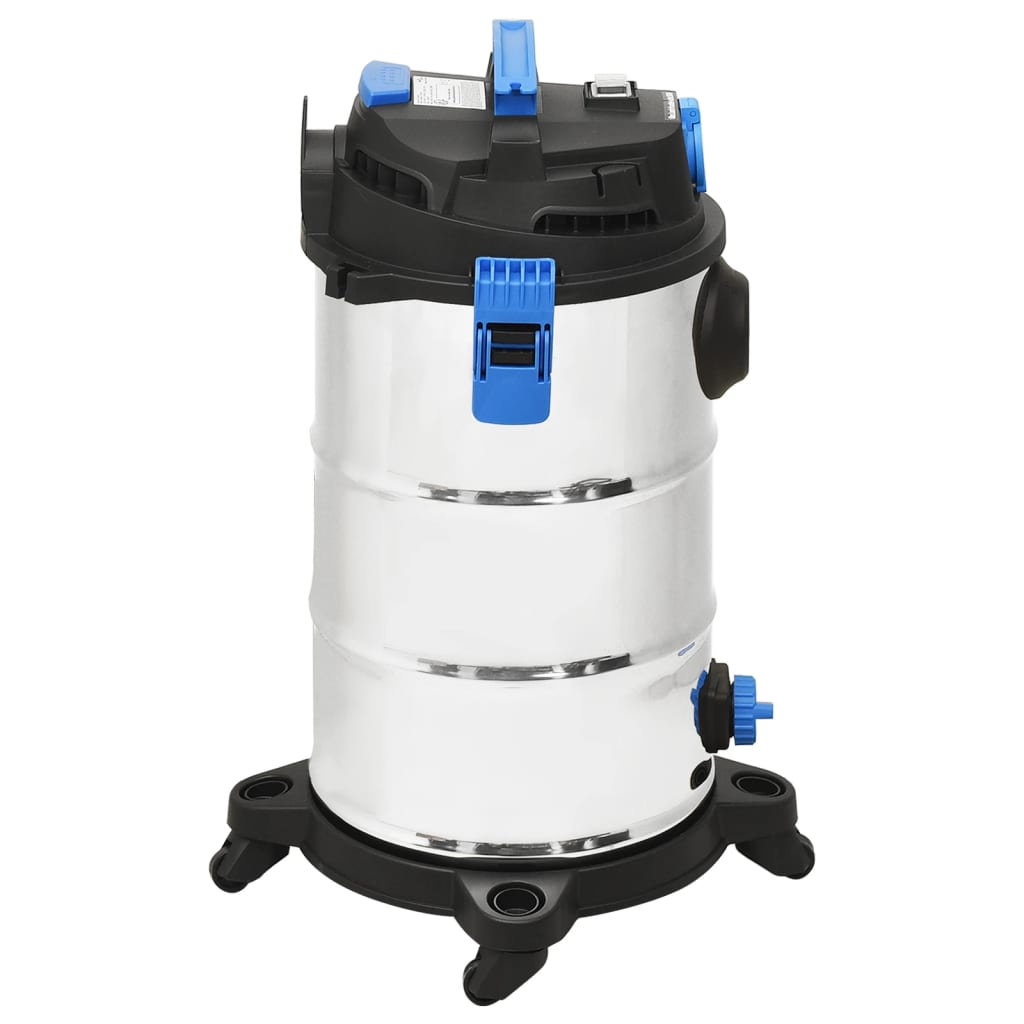 Aspirapolvere e Aspiraliquidi 1200 W 30 L Argento - homemem39