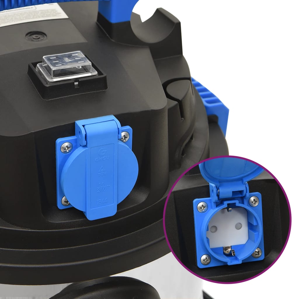 Aspirapolvere e Aspiraliquidi 1200 W 30 L Argento - homemem39
