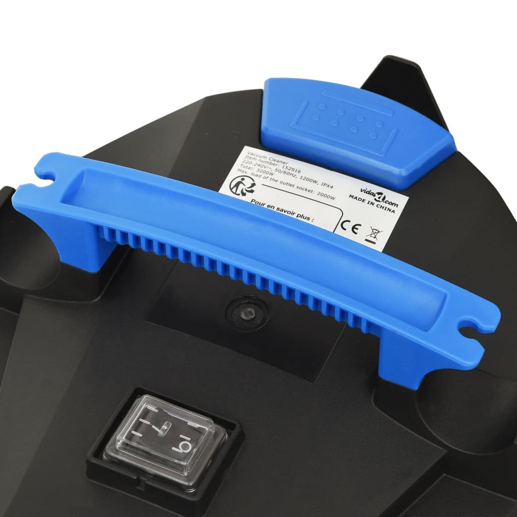 Aspirapolvere e Aspiraliquidi 1200 W 30 L Argento - homemem39