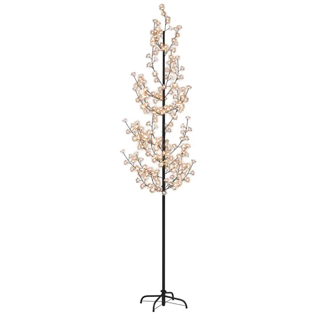 Albero di Ciliegio con 368 LED Bianco Caldo 300 cm - homemem39