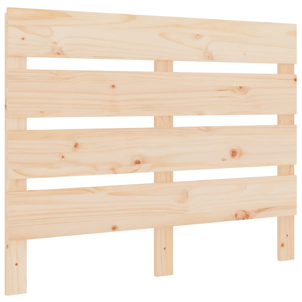 Testiera per Letto 100x3x80 cm in Legno Massello di Pino - homemem39