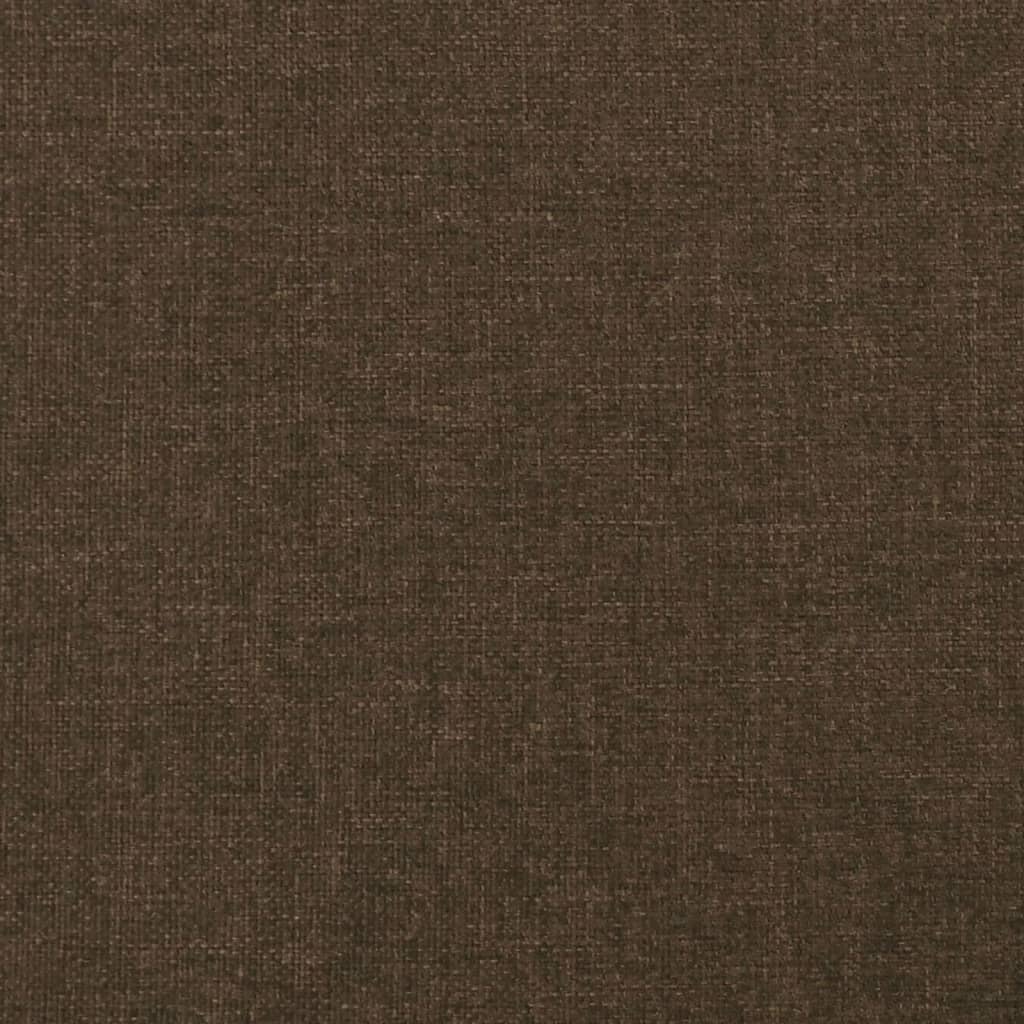 Testiere 2 pz Marrone Scuro 72x5x78/88 cm in Tessuto - homemem39