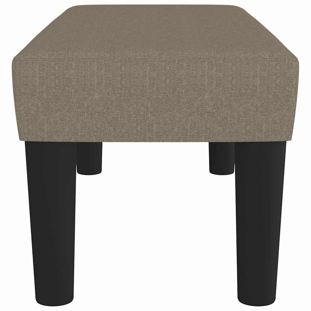 Panca Tortora 70x30x30 cm in Tessuto - homemem39