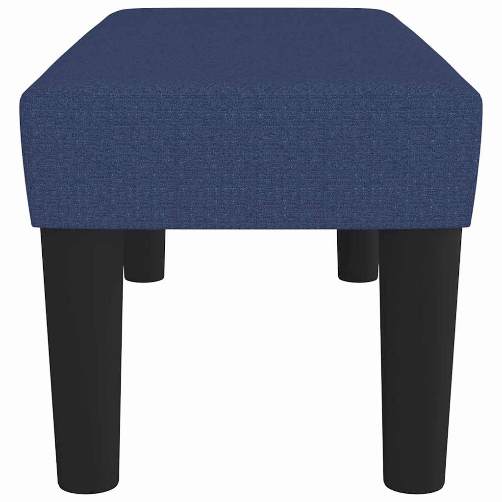 Panca Blu 70x30x30 cm in Tessuto - homemem39