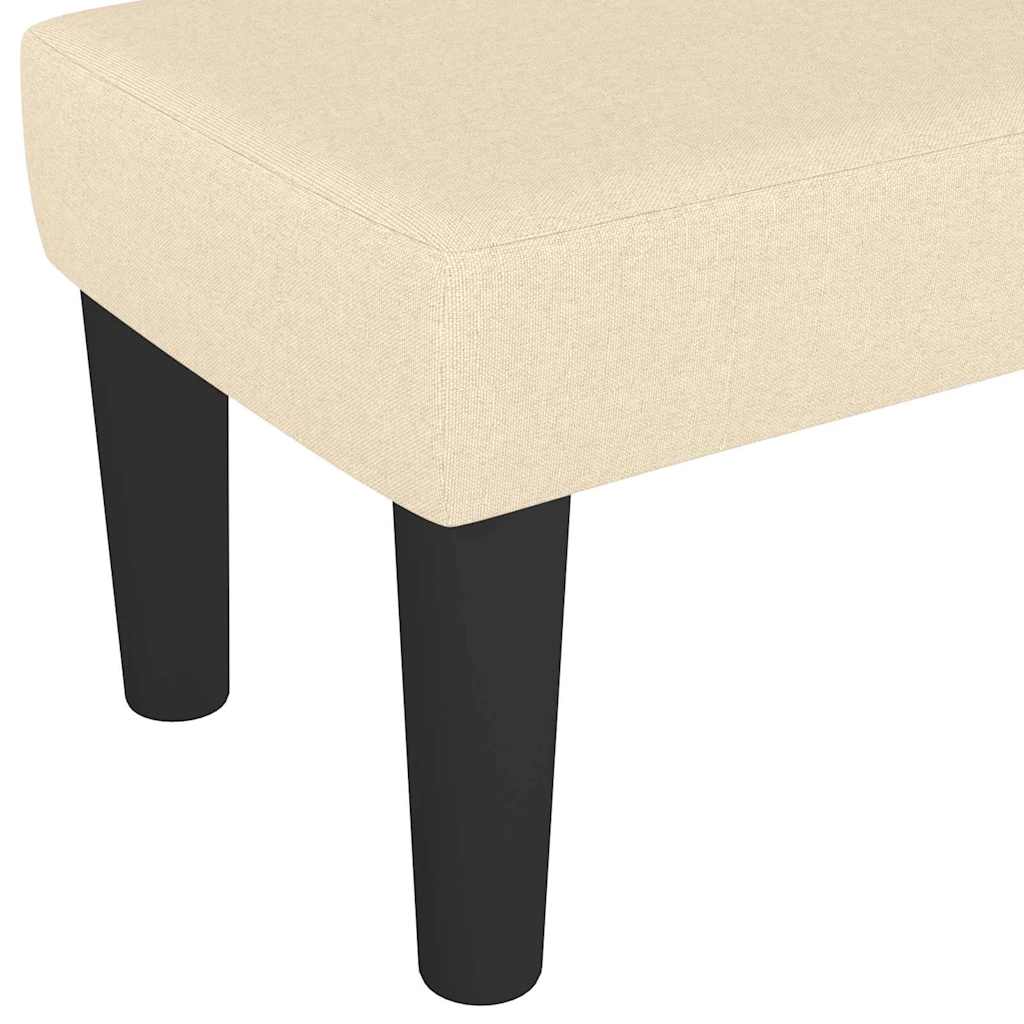 Panca Crema 100x30x30 cm in Tessuto - homemem39
