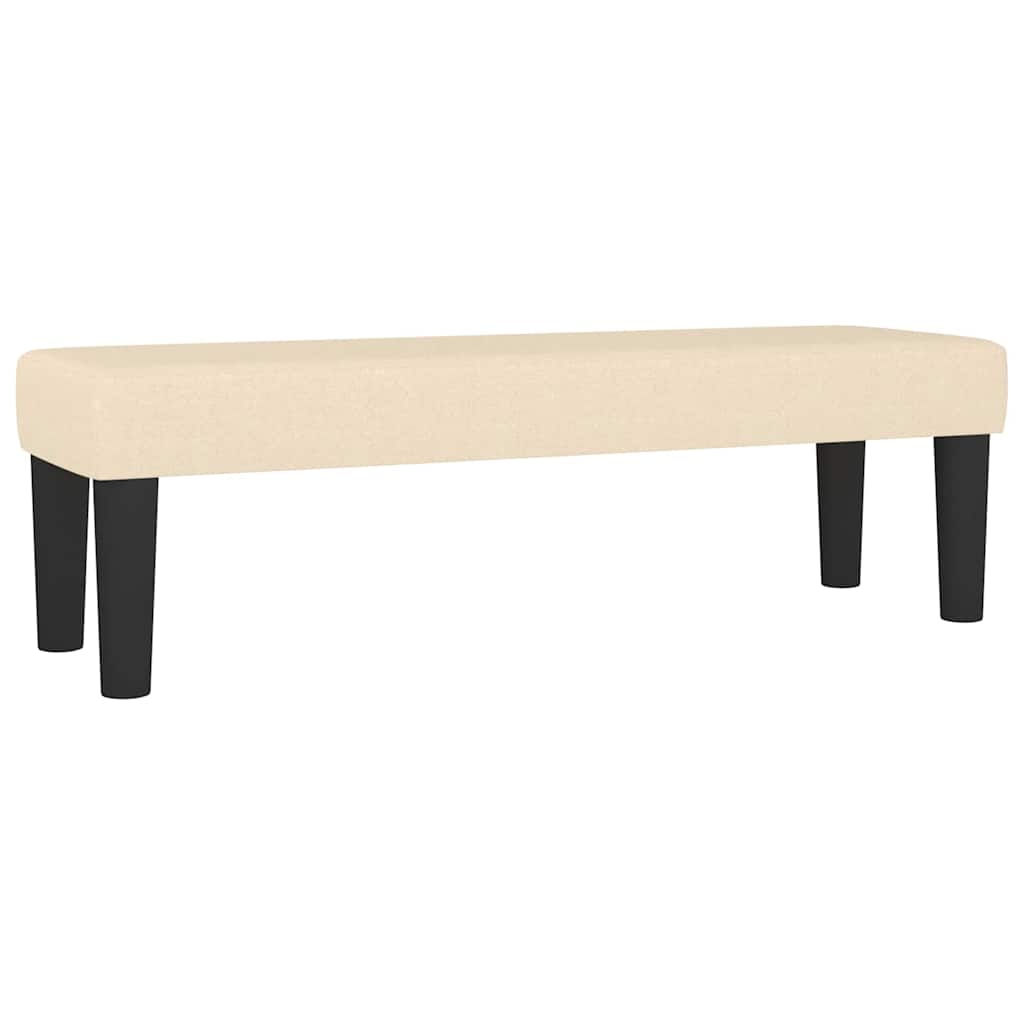 Panca Crema 100x30x30 cm in Tessuto - homemem39