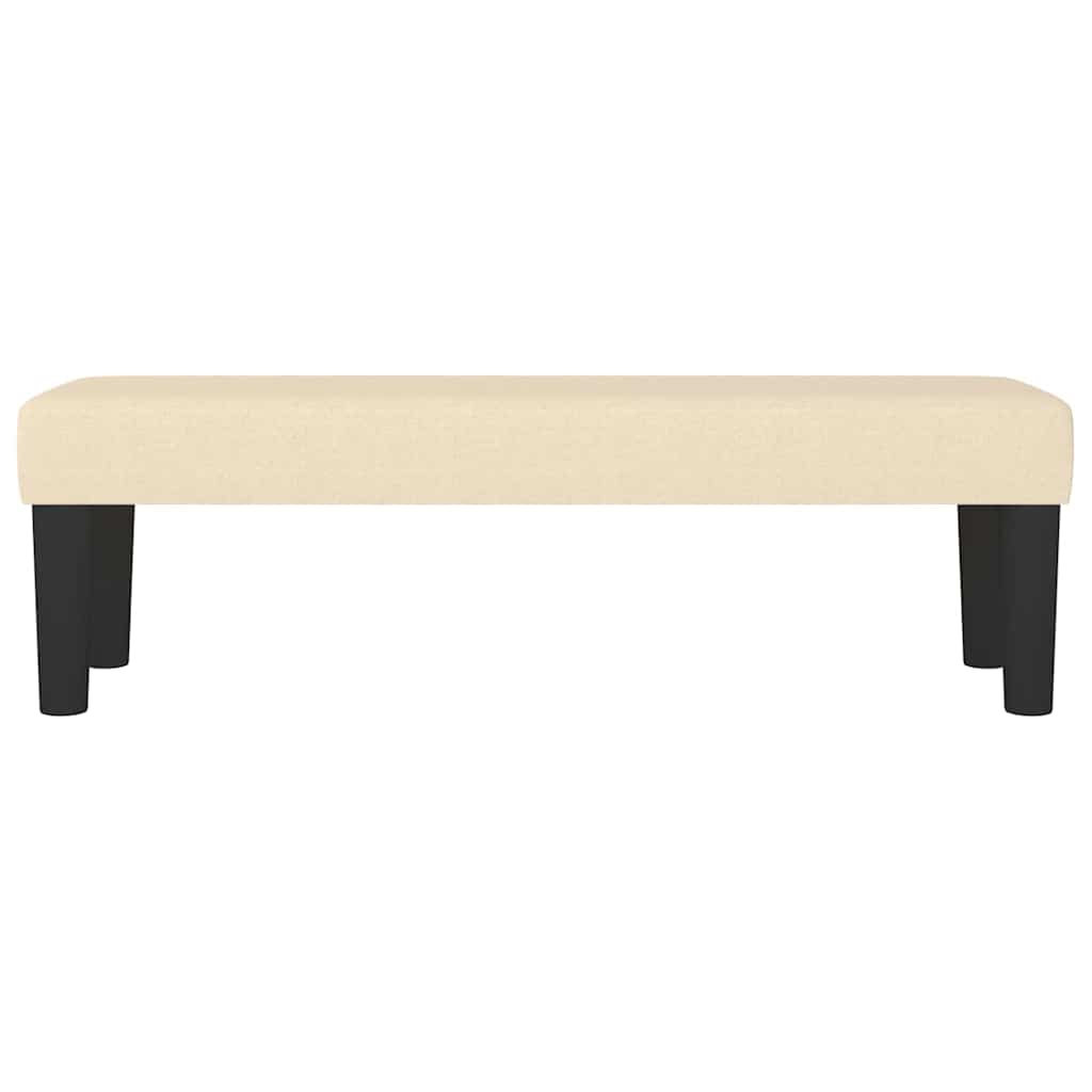 Panca Crema 100x30x30 cm in Tessuto - homemem39