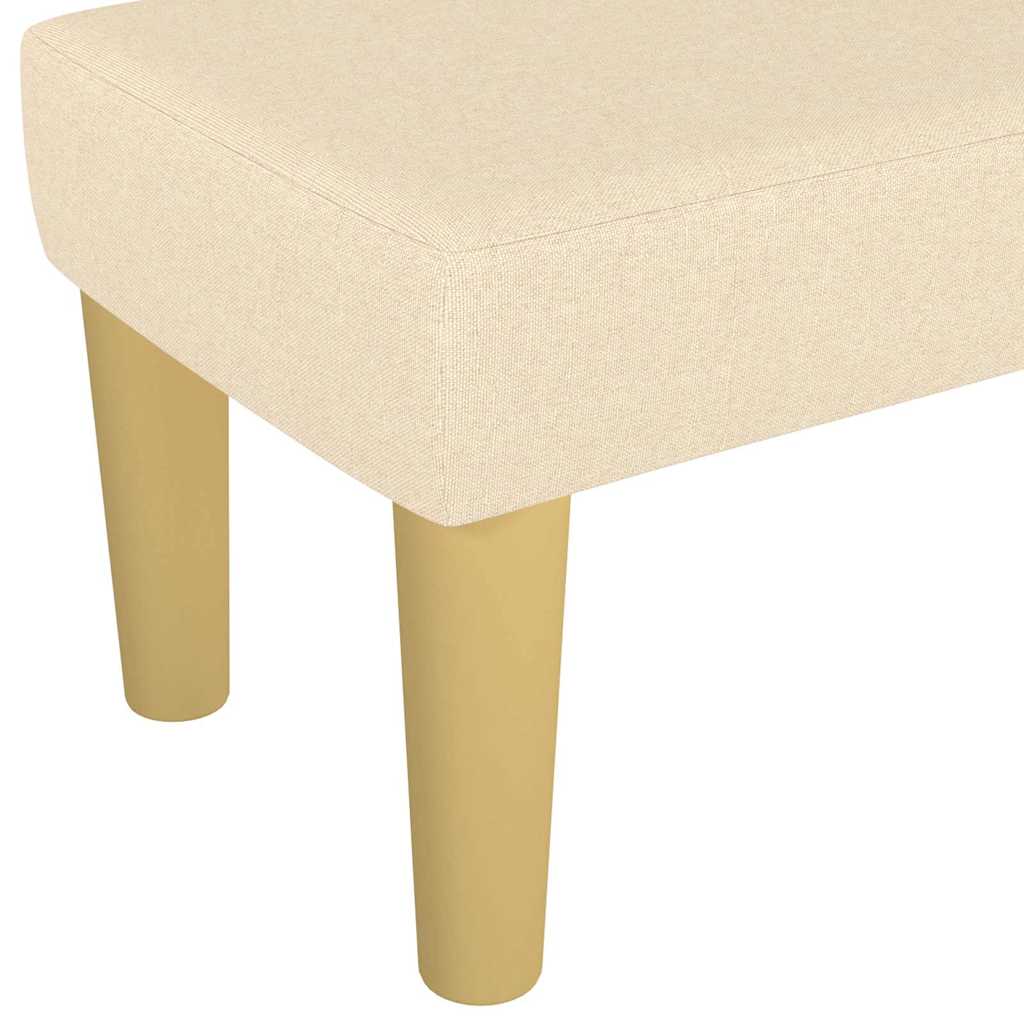 Panca Crema 100x30x30 cm in Tessuto - homemem39