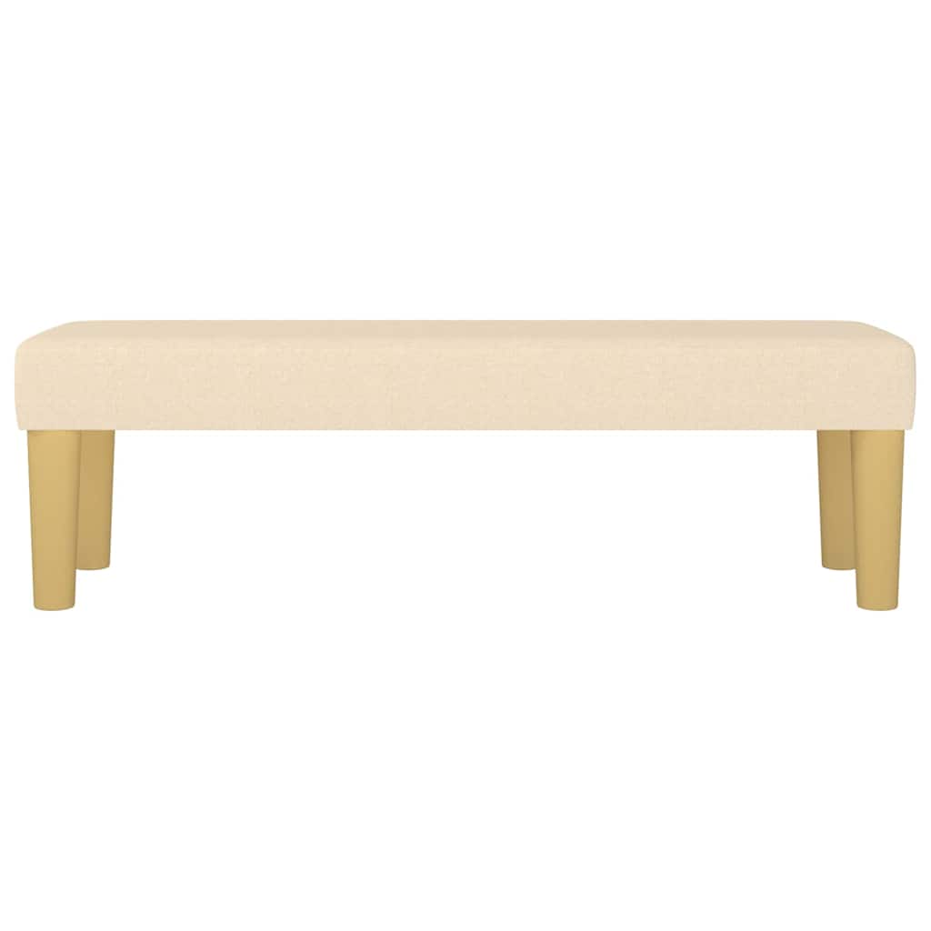 Panca Crema 100x30x30 cm in Tessuto - homemem39