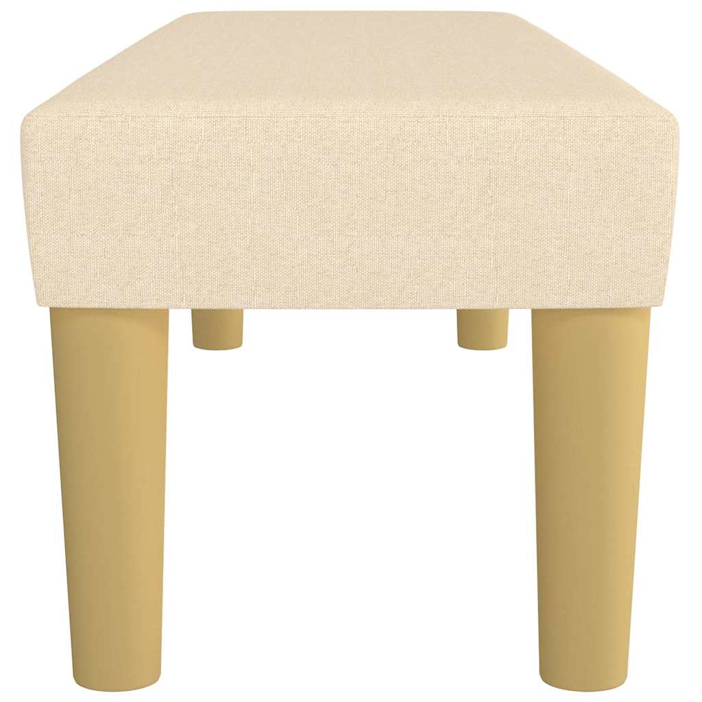 Panca Crema 100x30x30 cm in Tessuto - homemem39