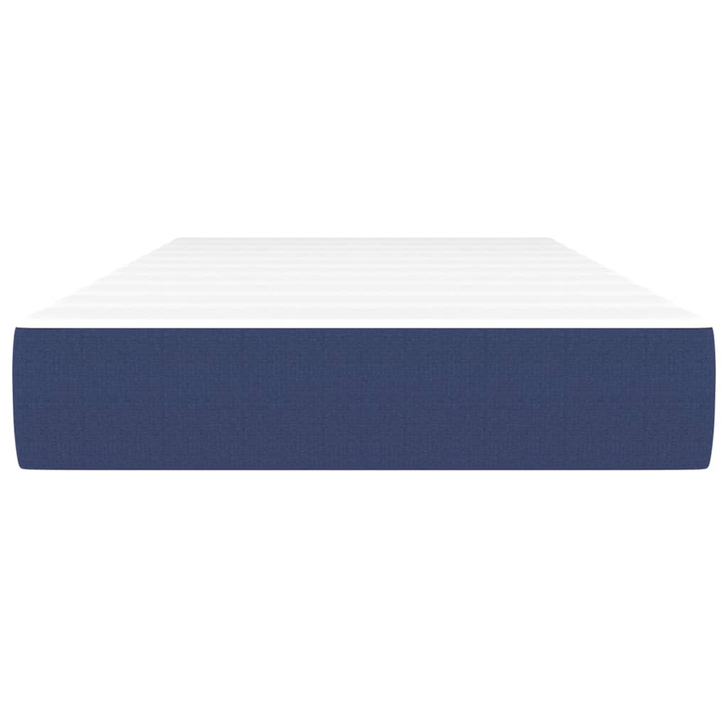 Materasso a Molle Insacchettate Blu 100x200x20 cm in Tessuto - homemem39