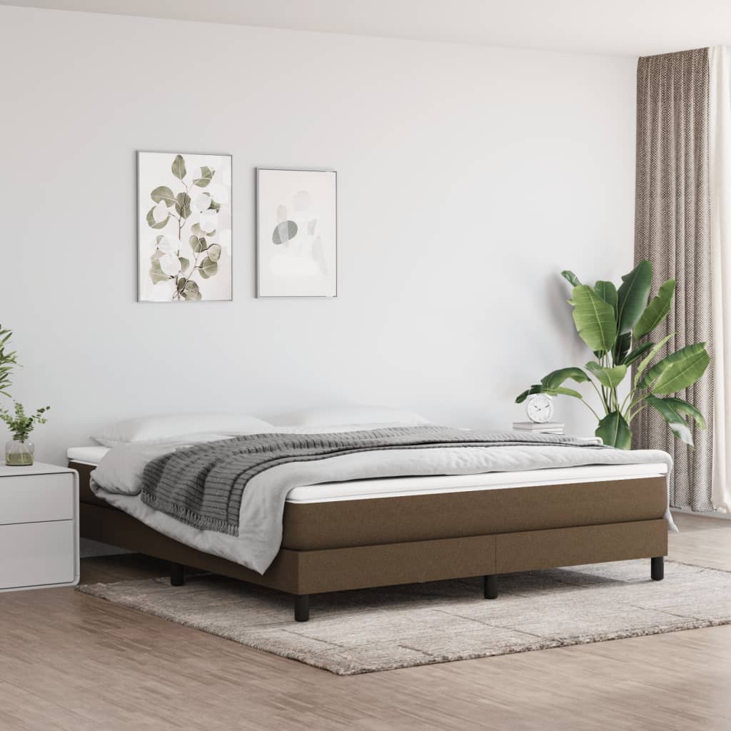 Materasso a Molle Insacchettate Marrone Scuro 180x200x20 cm - homemem39