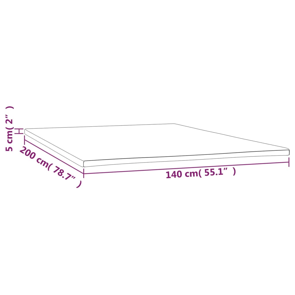Coprimaterasso 140x200x5 cm | homemem39
