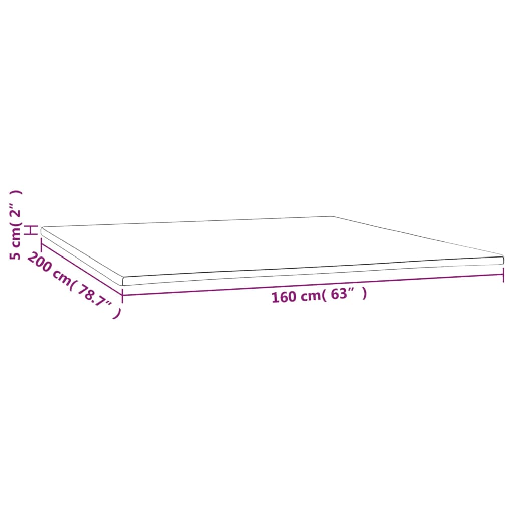Coprimaterasso 160x200x5 cm | homemem39