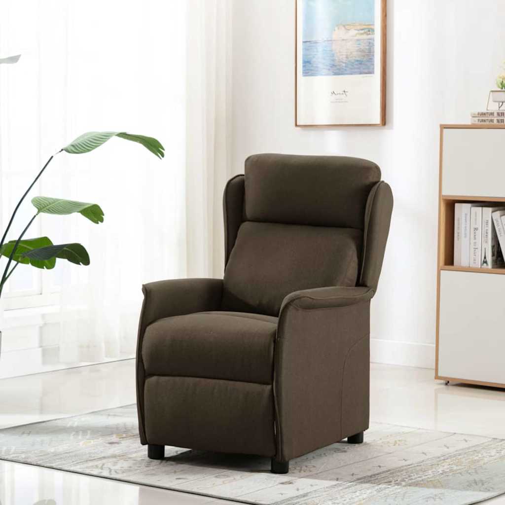 Sedia da massaggio con cuscino Marrone 67.5 x 93.5 x 101.5 cm
