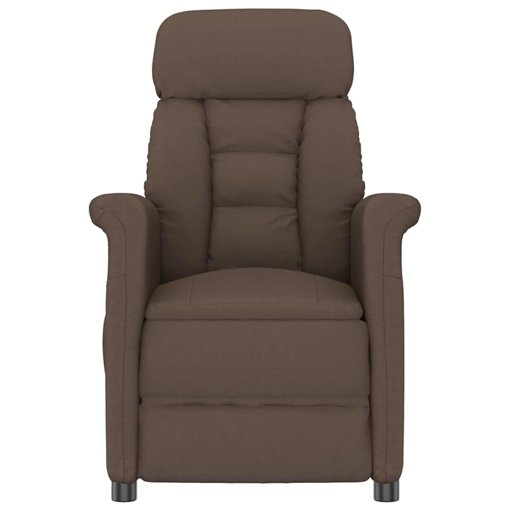 Poltrona Recliner Marrone Marrone scuro 70.5 x 96.5 x 95 cm