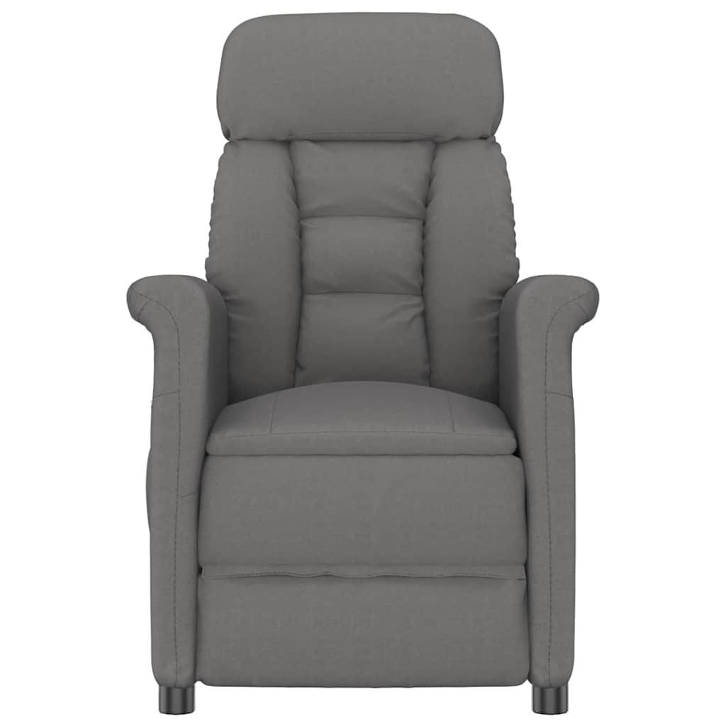 Poltrona reclinabile grigio scuro Grigio scuro