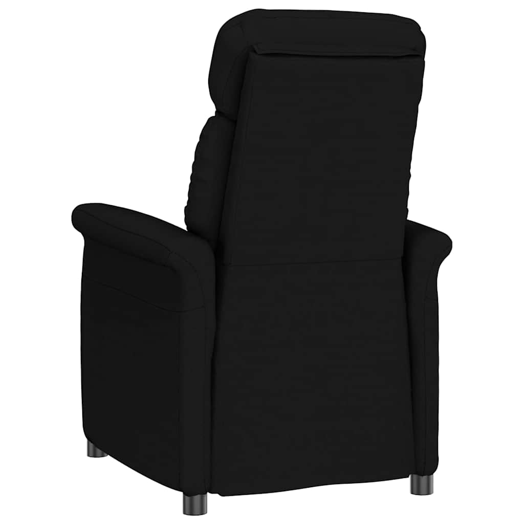 Poltrona Relax Nera Nero 70.5 x 96.5 x 95 cm Pelle sintetica