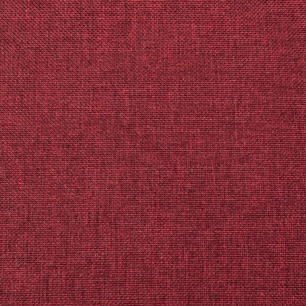 Poltrona Massaggiante Elettrica Rosso Vino in Tessuto