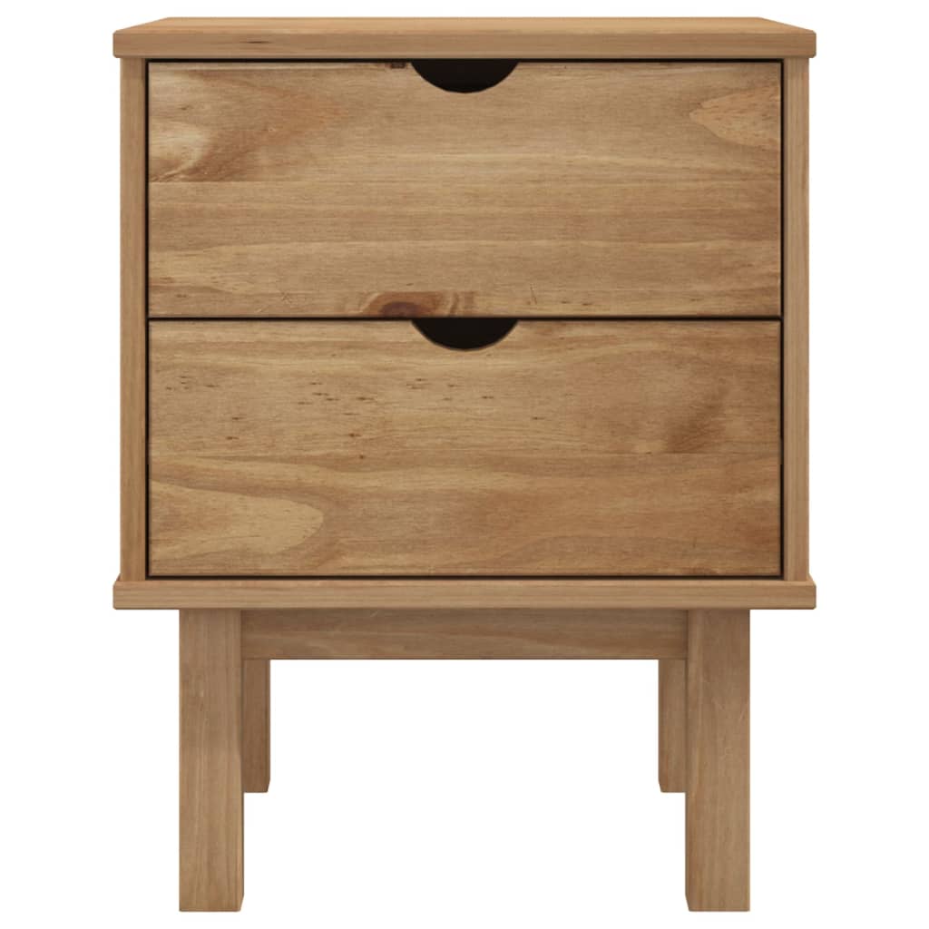 OTTA bedside table 45x39x57 cm in solid pine wood