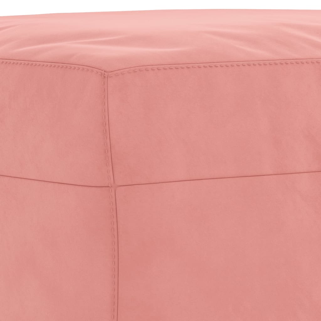 Panca rosa 100x35x41 cm in Velluto - homemem39