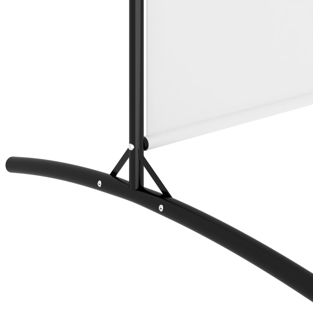 Divisorio a 3 Pannelli bianco 525x180 cm in Tessuto - homemem39