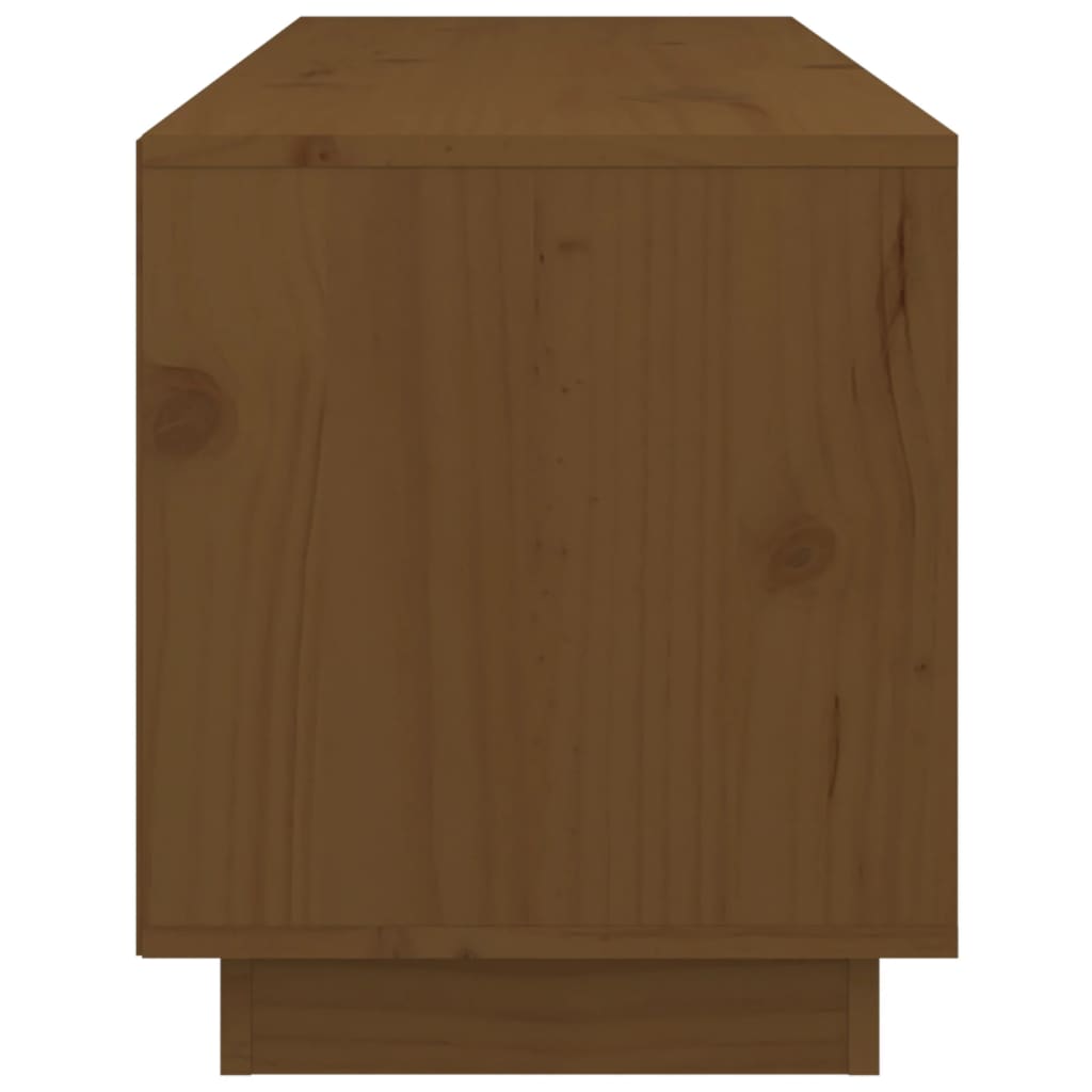 Mobile Porta TV ambra 105x34x40 cm in Legno Massello di Pino - homemem39