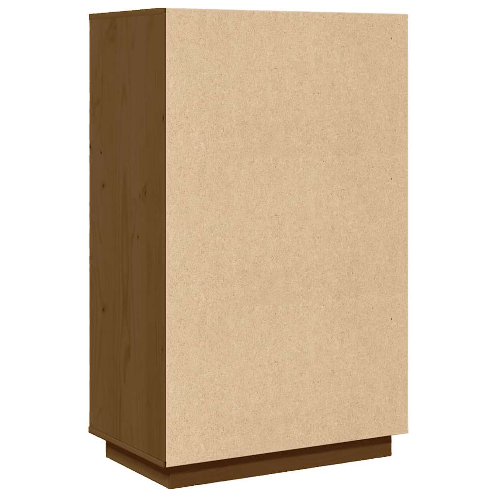 Credenza ambra 67x40x108,5 cm in Legno Massello di Pino - homemem39