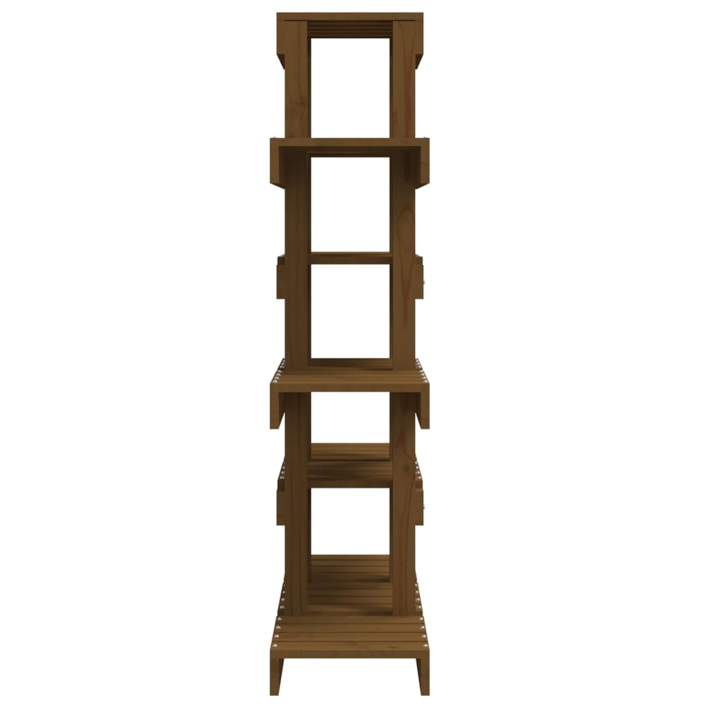 Supporto per Piante Ambra 85x25x109,5 cm Legno Massello di Pino - homemem39