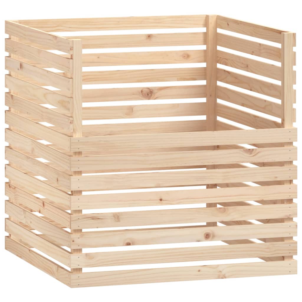 Compostiera 100x100x102 cm in Legno Massello di Pino - homemem39