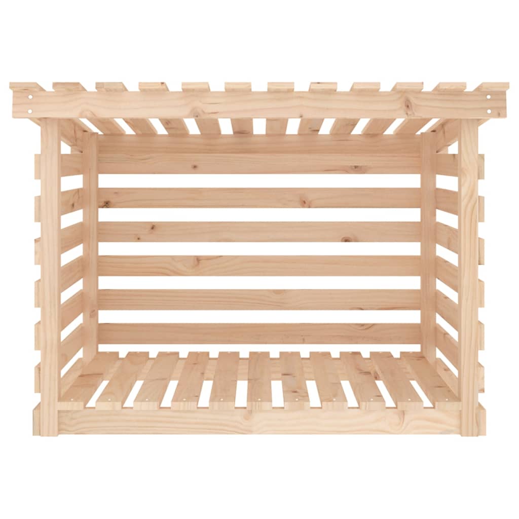 Portalegna 108x73x79 cm in Legno Massello di Pino - homemem39