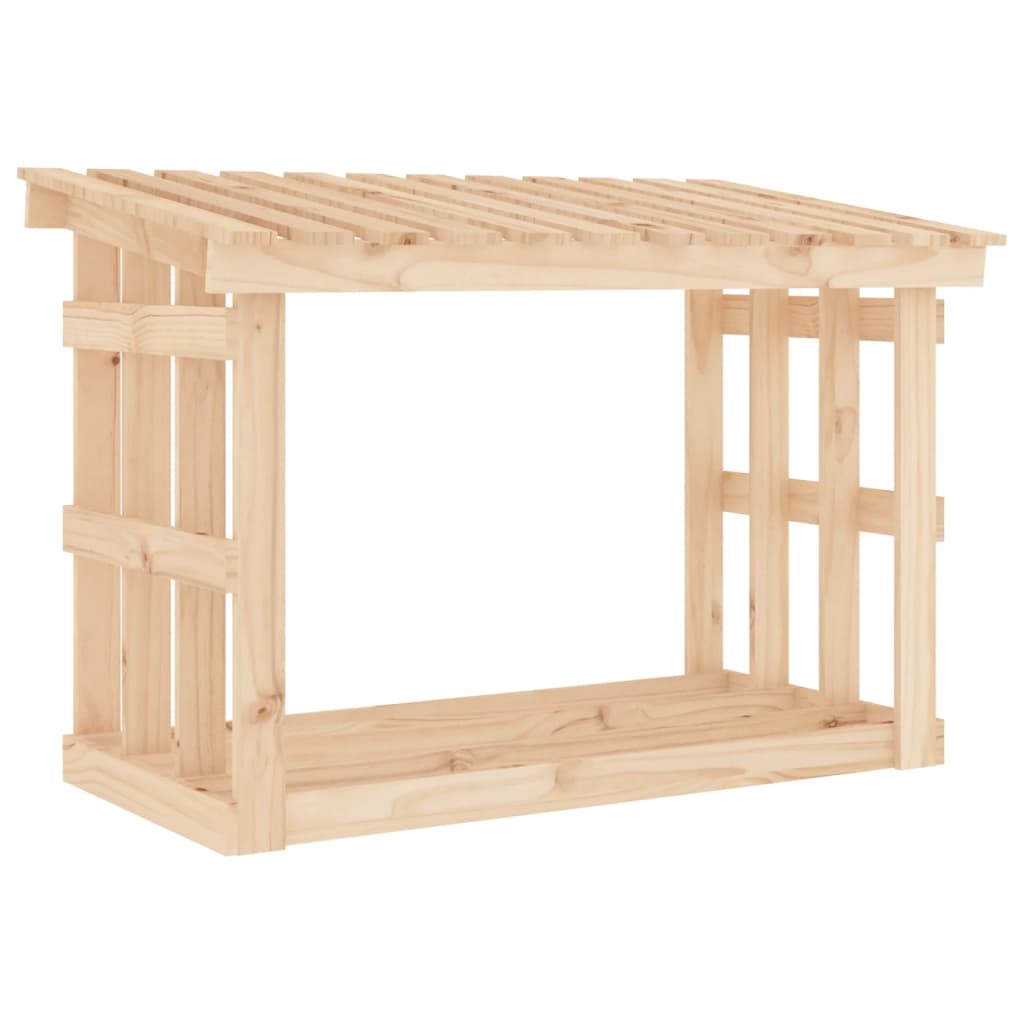 Portalegna 108x64,5x77 cm in Legno Massello di Pino - homemem39