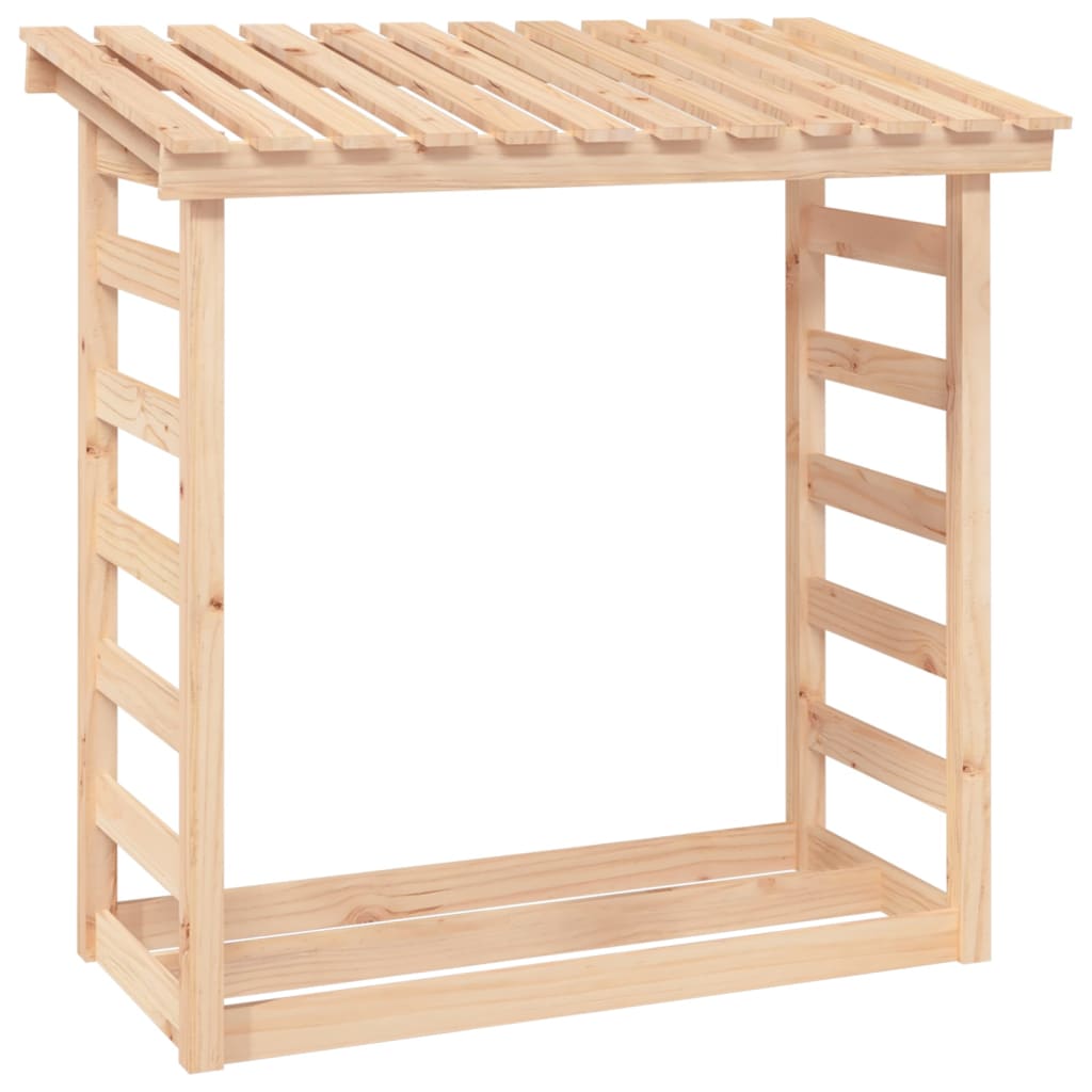 Portalegna 108x64,5x110 cm in Legno Massello di Pino - homemem39