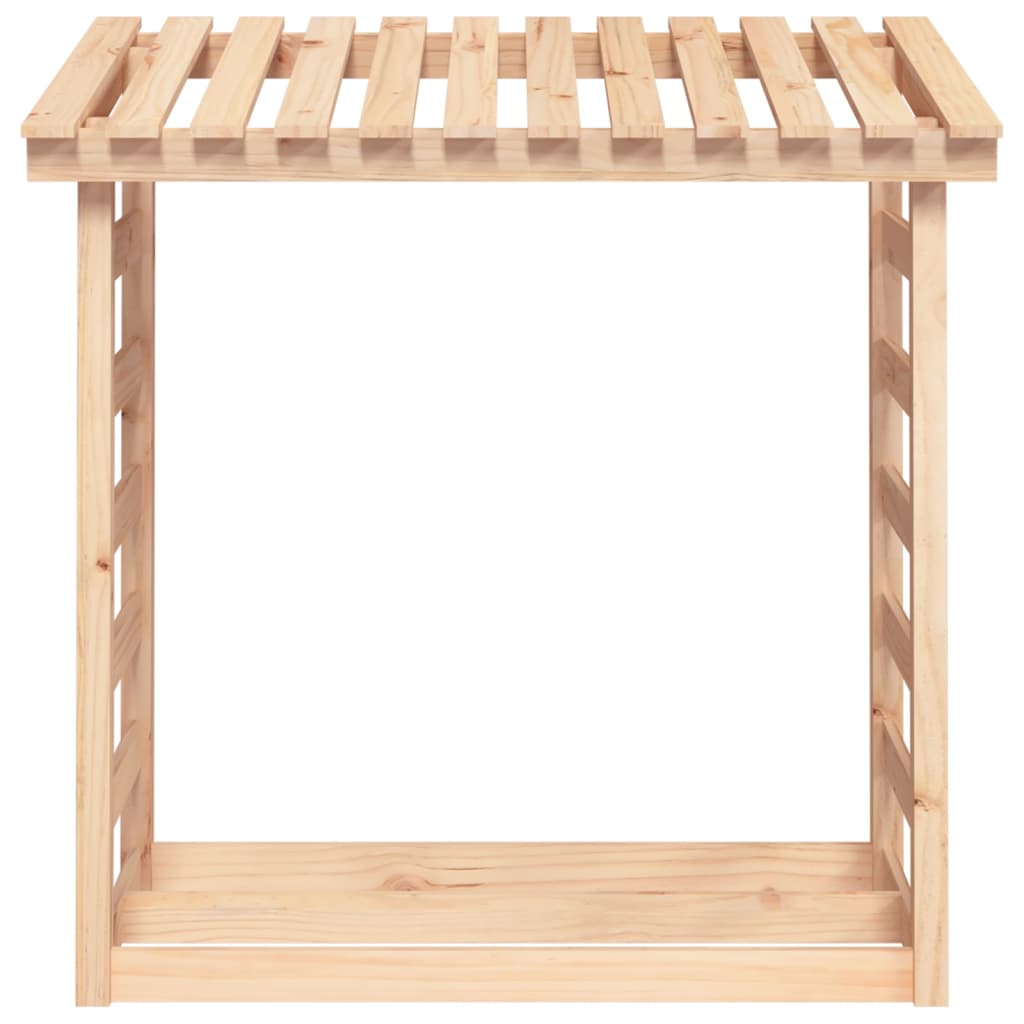 Portalegna 108x64,5x110 cm in Legno Massello di Pino - homemem39
