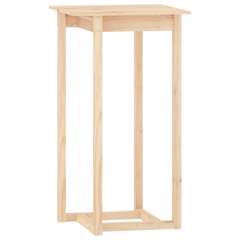 Set da Bar 3 pz in Legno Massello di Pino - homemem39